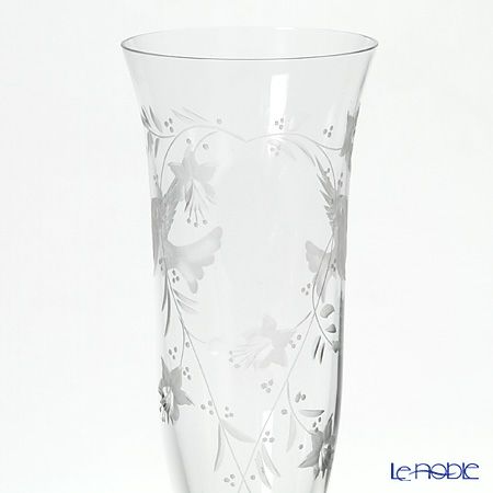 マイセン（Meissen） マイセンクリスタル ハート シャンパン 24.2cm（レッド） ペア