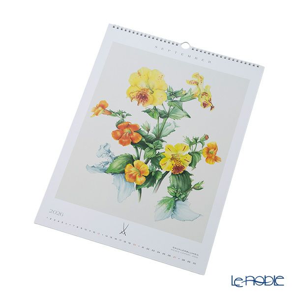 マイセン カレンダー 2026年 壁掛け