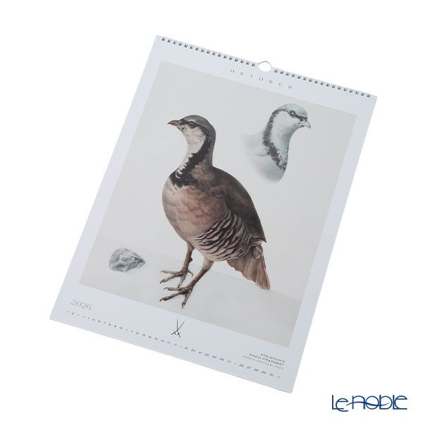 マイセン カレンダー 2026年 壁掛け