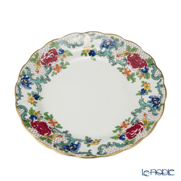 【1点限り】英国ヴィンテージ ブース フローラドラ 金彩 トリオセット