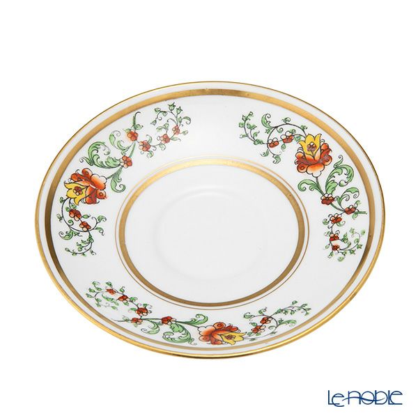 【1点限り】英国ヴィンテージ ロイヤルアルバート 手描きの花柄 金彩 トリオセット A