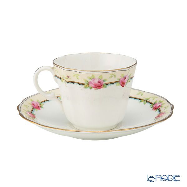 【1点限り】英国ヴィンテージ エインズレイ 小さなバラ柄 トリオセット