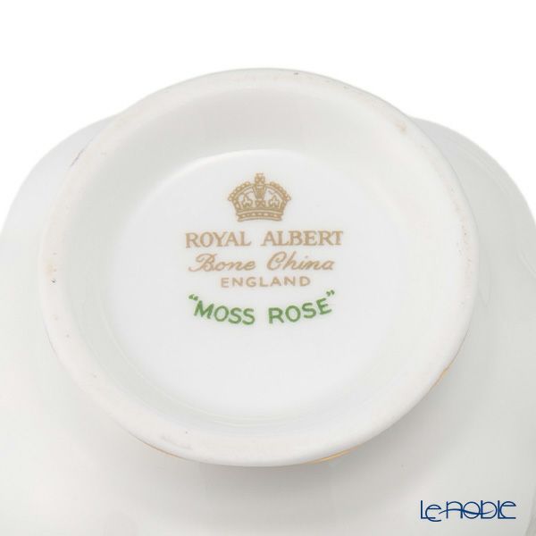 【1点限り】英国ヴィンテージ ロイヤルアルバート モスローズ 金彩 トリオセット