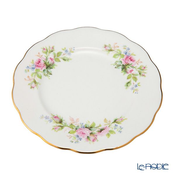 【1点限り】英国ヴィンテージ ロイヤルアルバート モスローズ 金彩 トリオセット