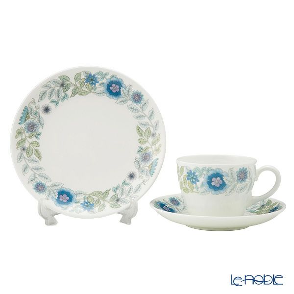 英国ヴィンテージ ウェッジウッド クレメンタイン トリオセット