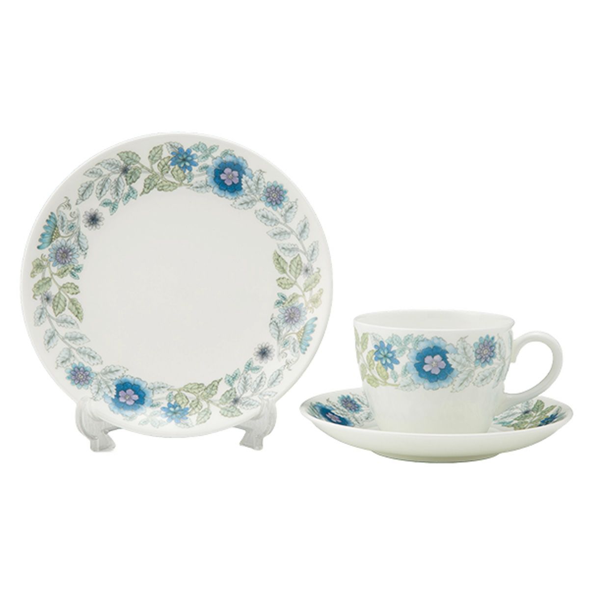 英国ヴィンテージ ウェッジウッド クレメンタイン トリオセット