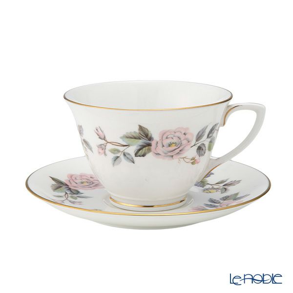 【1点限り】英国ヴィンテージ ロイヤルウースター ジューンガーランド 金彩 トリオセット