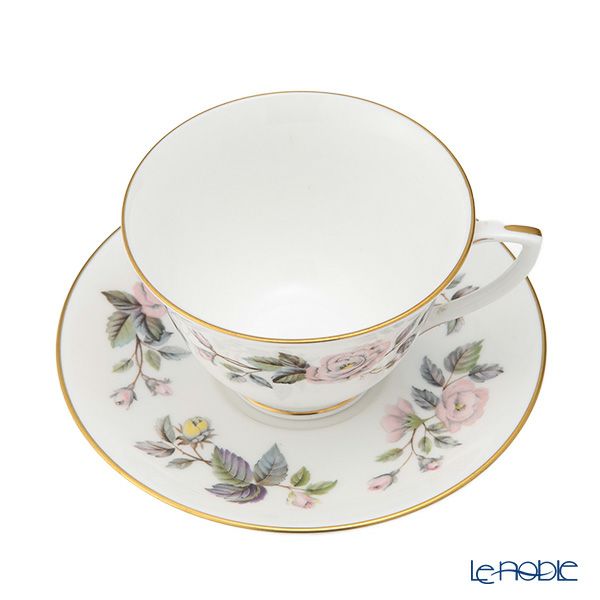 【1点限り】英国ヴィンテージ ロイヤルウースター ジューンガーランド 金彩 トリオセット