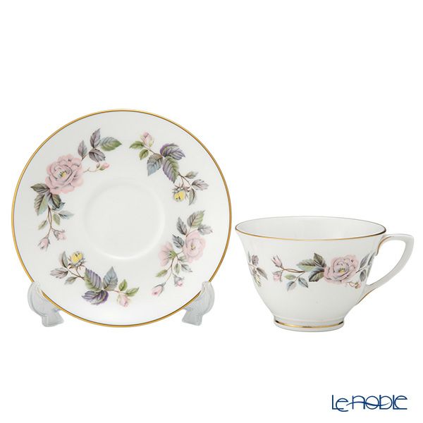 【1点限り】英国ヴィンテージ ロイヤルウースター ジューンガーランド 金彩 トリオセット