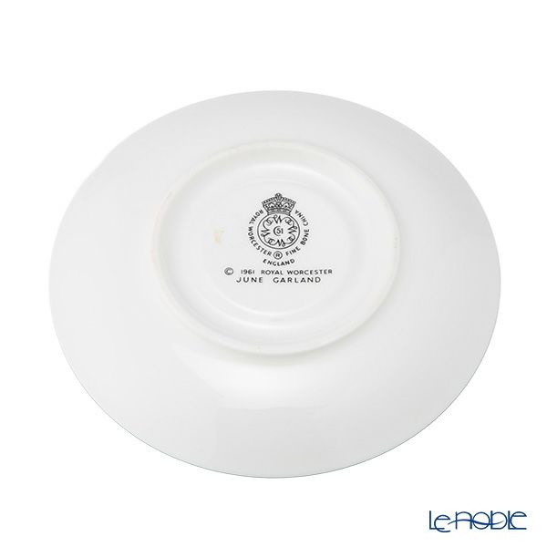 【1点限り】英国ヴィンテージ ロイヤルウースター ジューンガーランド 金彩 トリオセット