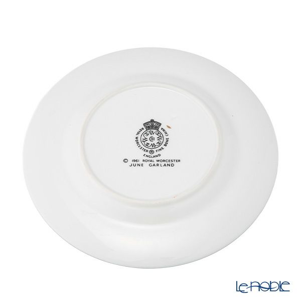 【1点限り】英国ヴィンテージ ロイヤルウースター ジューンガーランド 金彩 トリオセット