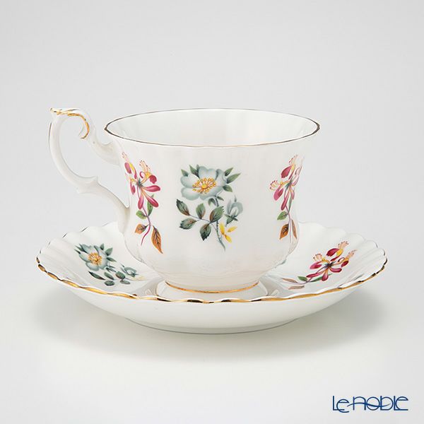 英国ヴィンテージ ロイヤルアルバート グラスミア トリオセット