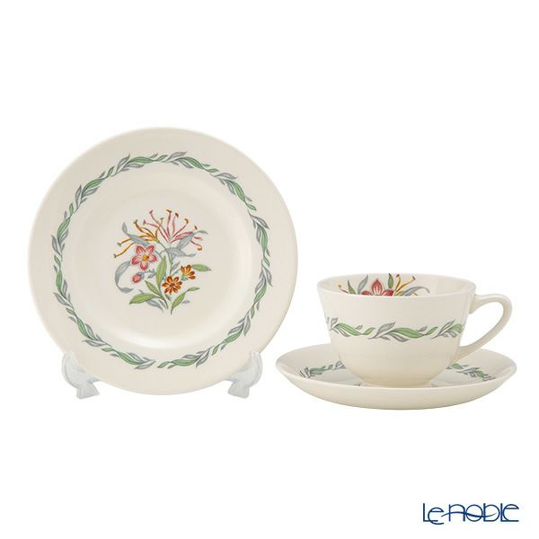 【1点限り】英国ヴィンテージ ロイヤルドルトン フェアフィールド トリオセット