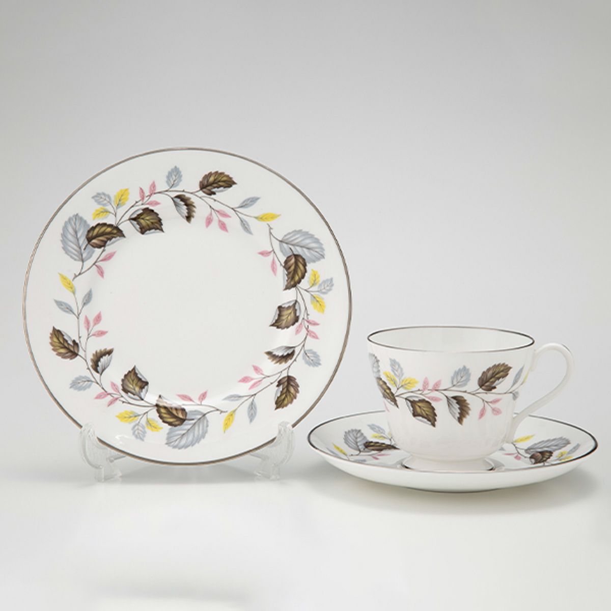 英国ヴィンテージ シェリー ファーンダウン トリオセット