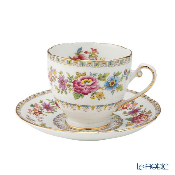 【1点限り】英国ヴィンテージ グラフトン チャイナ マルバーン 金彩 トリオセット