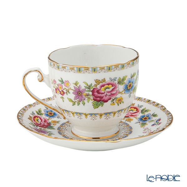 【1点限り】英国ヴィンテージ グラフトン チャイナ マルバーン 金彩 トリオセット