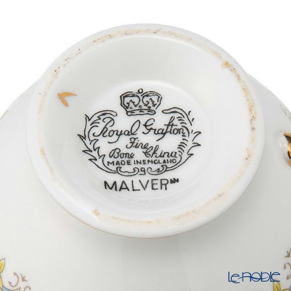 【1点限り】英国ヴィンテージ グラフトン チャイナ マルバーン 金彩 トリオセット