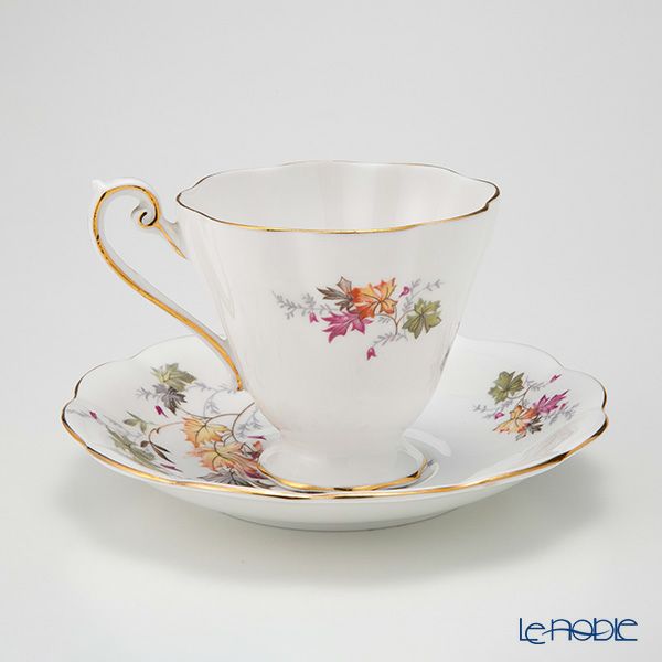 英国ヴィンテージ ロイヤルスタンダード オータムリーブス トリオセット