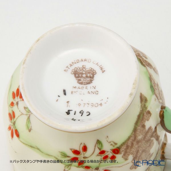 英国ヴィンテージ ロイヤルスタンダードチャイナ 花柄 トリオセット