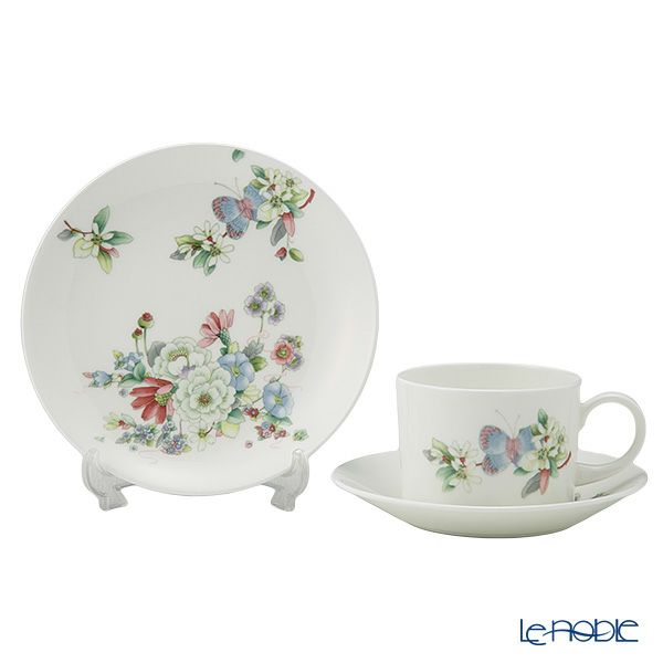 英国ヴィンテージ ウェッジウッド レモンツリー トリオセット