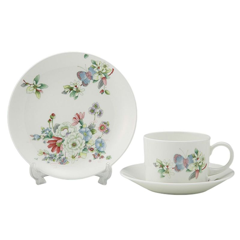 英国ヴィンテージ ウェッジウッド レモンツリー トリオセット