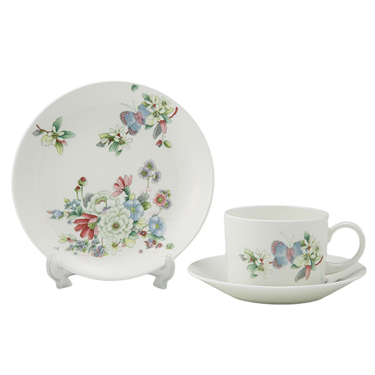 英国ヴィンテージ ウェッジウッド レモンツリー トリオセット