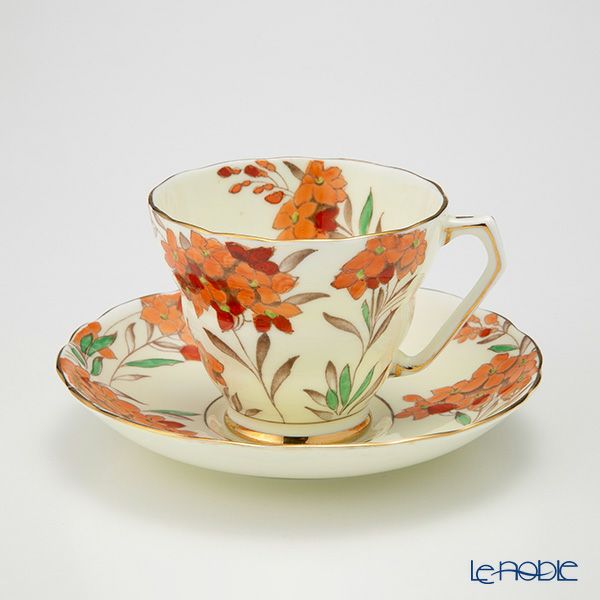 英国ヴィンテージ サミュエルラドフォード ジリフラワー トリオセット