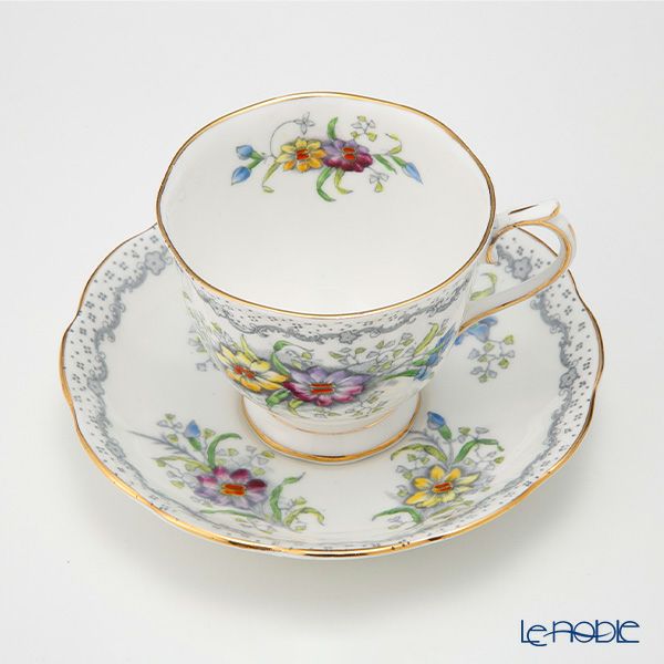 英国ヴィンテージ ロイヤルアルバート ジェム トリオセット