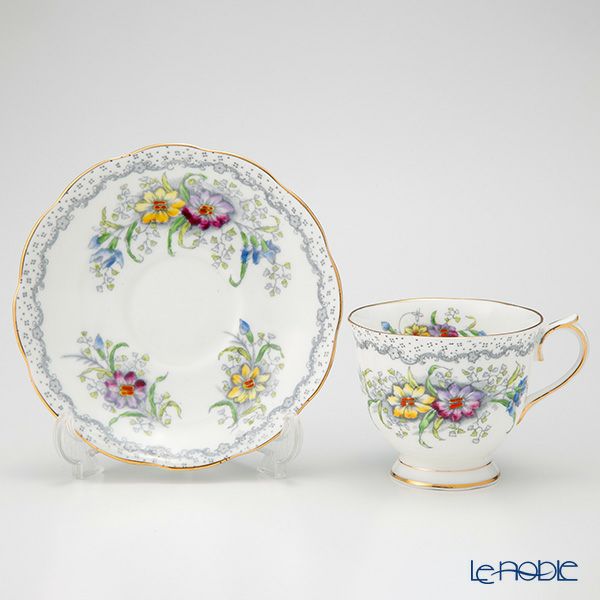 英国ヴィンテージ ロイヤルアルバート ジェム トリオセット