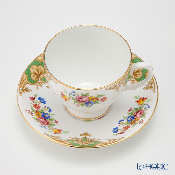 英国ヴィンテージ タスカン ウィンザー柄（バラ） トリオセット