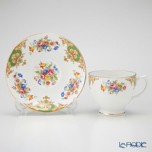 英国ヴィンテージ タスカン ウィンザー柄（バラ） トリオセット