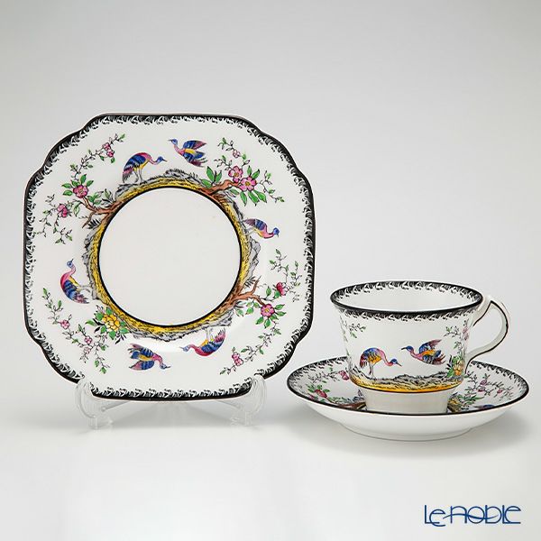 英国ヴィンテージ メルバ オリエンタルバード トリオセット