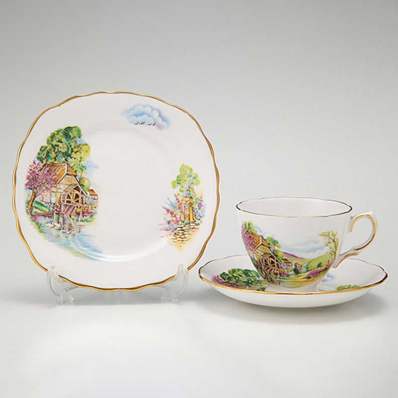 英国ヴィンテージ クラウンリージェント トリオセット