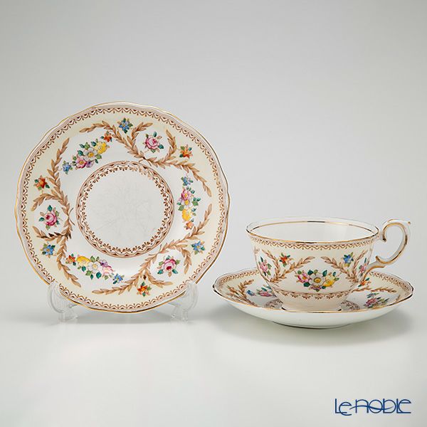 英国ヴィンテージ クラウンスタッフォードシャー トリオセット