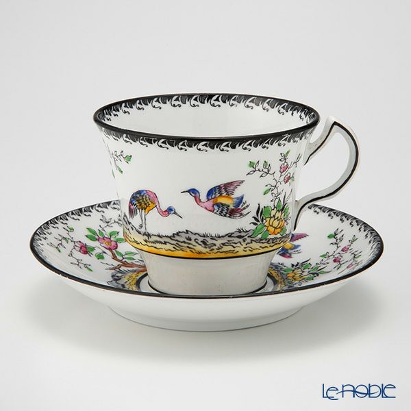 英国ヴィンテージ メルバ オリエンタルバード クアトロセット