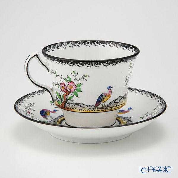 英国ヴィンテージ メルバ オリエンタルバード クアトロセット