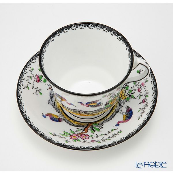 英国ヴィンテージ メルバ オリエンタルバード クアトロセット