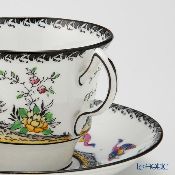 英国ヴィンテージ メルバ オリエンタルバード クアトロセット