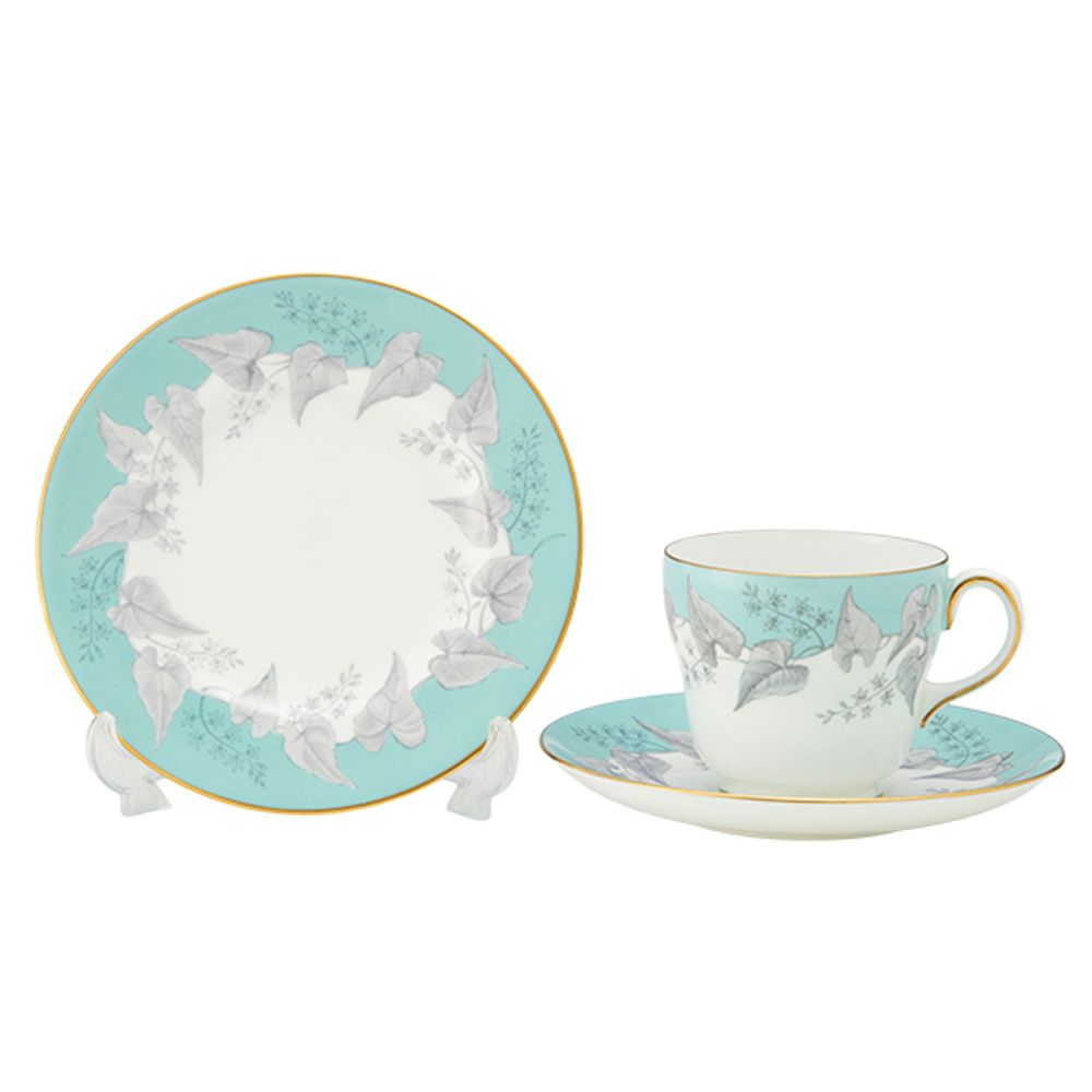 【1点限り】英国ヴィンテージ ウェッジウッド バクストン トリオセット