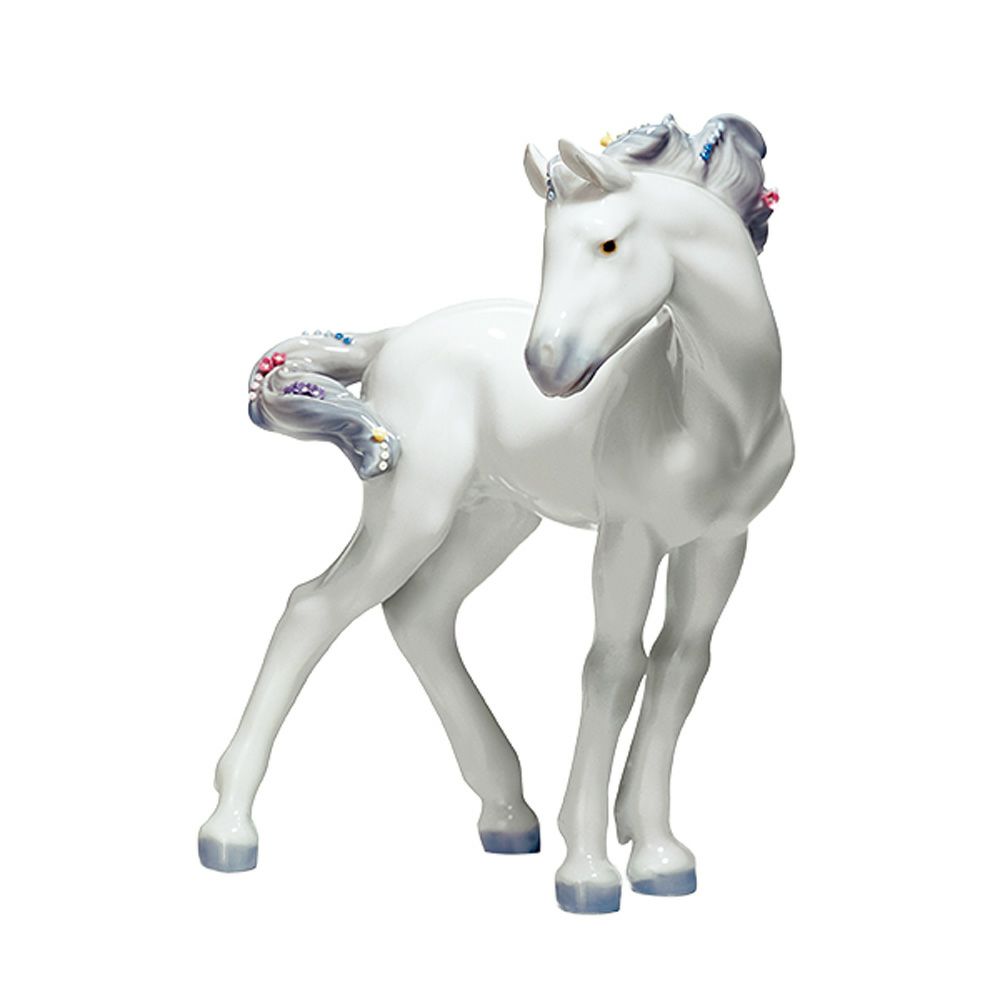 リヤドロ The Horse 06827（23x20x11cm）