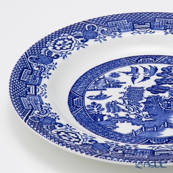 英国ヴィンテージ ウッドアンドサンズ ウィロー プレート