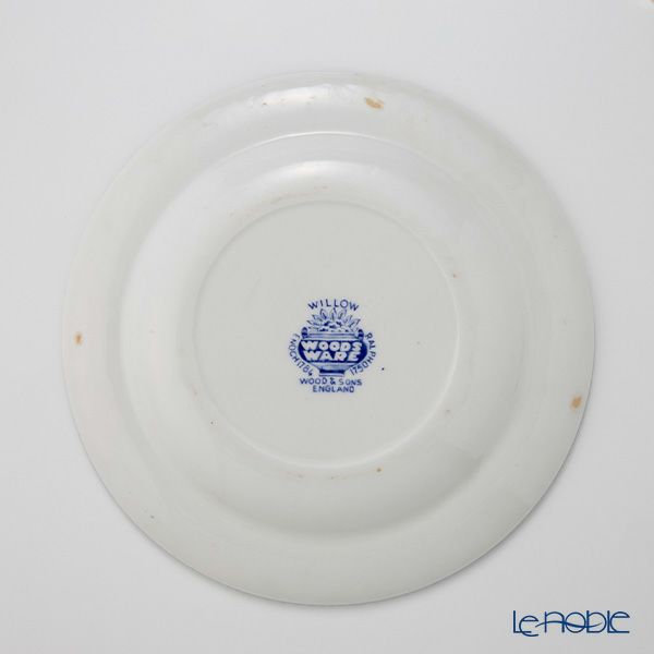 英国ヴィンテージ ウッドアンドサンズ ウィロー プレート