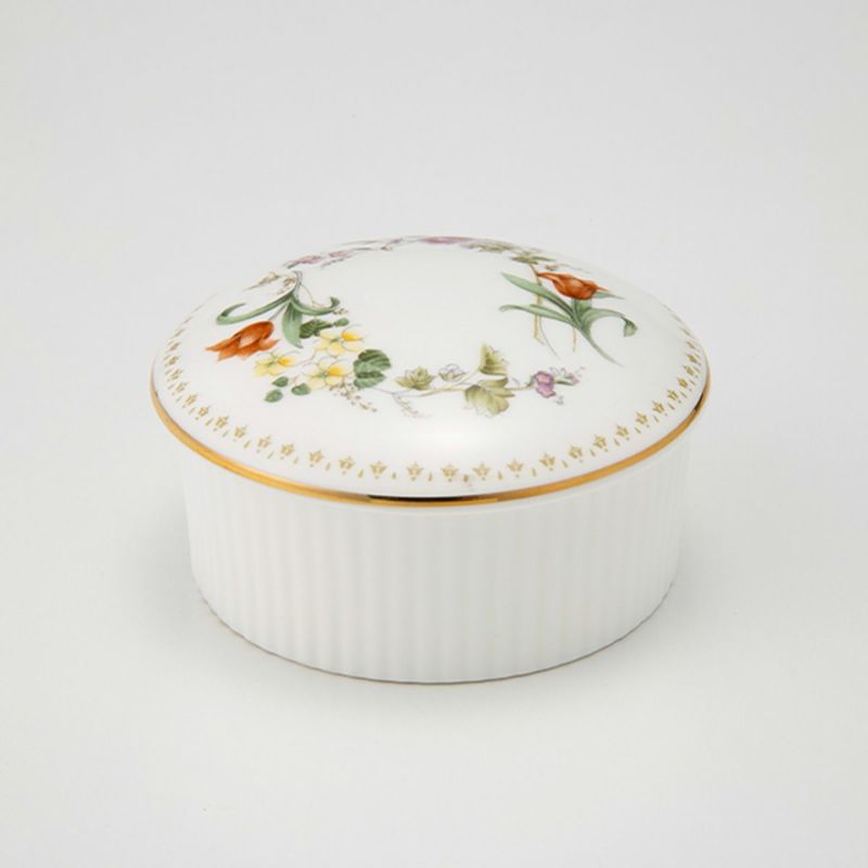 英国ヴィンテージ ウェッジウッド 小物入れ P8