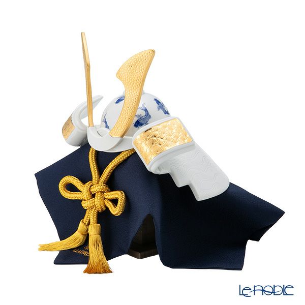 リヤドロ 兜 鯉 13053 21×17×25cm 木製台座・袱紗付（限定500体）