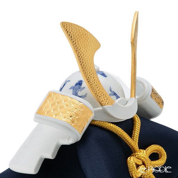 リヤドロ 兜 鯉 13053 21×17×25cm 木製台座・袱紗付（限定500体）