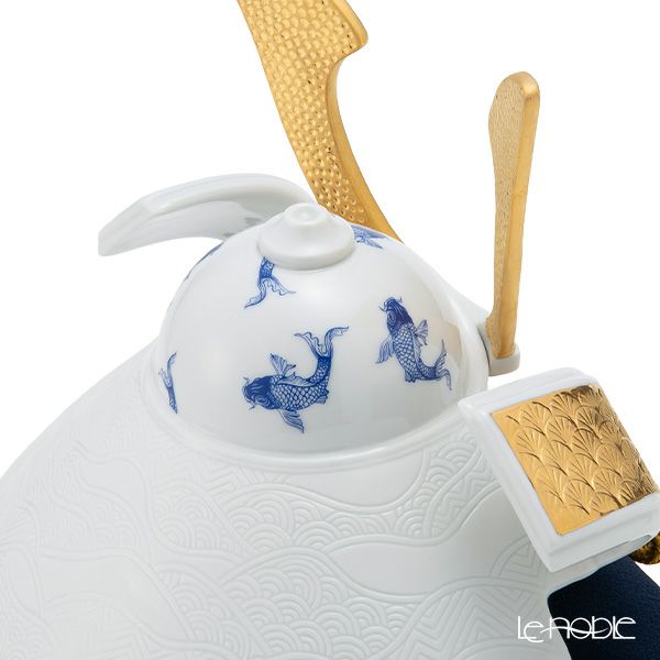 リヤドロ 兜 鯉 13053 21×17×25cm 木製台座・袱紗付（限定500体）