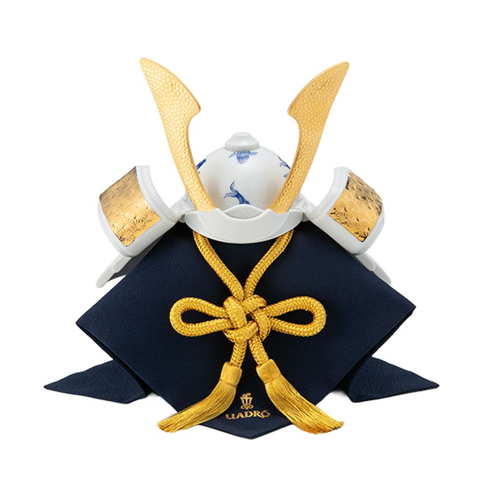 リヤドロ 兜 鯉 13053 21×17×25cm 木製台座・袱紗付（限定500体）