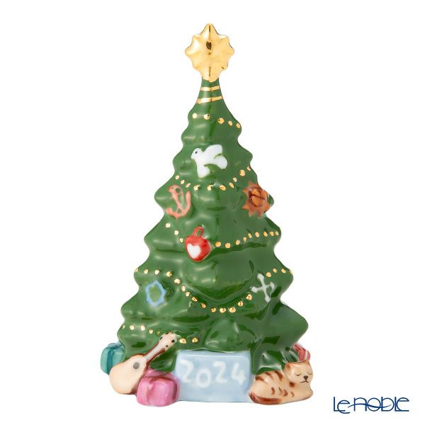 ロイヤルコペンハーゲン（Royal Copenhagen） アニュアルクリスマスツリー 2024年／令和6年 14cm 1073783