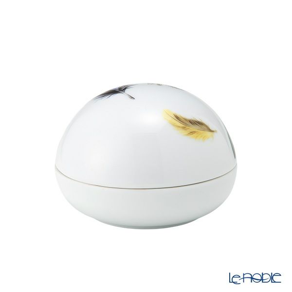 ロイヤルコペンハーゲン（Royal Copenhagen）スプリングコレクション 2025 ボンボニエール ブルー ミックスフェザー 10cm 1074942