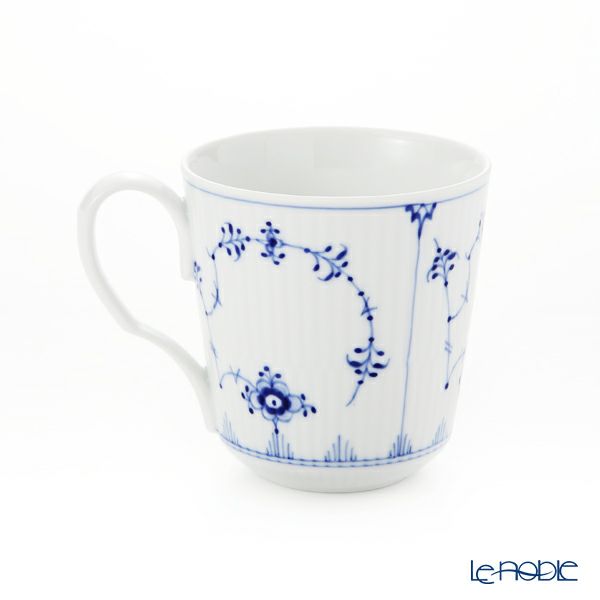 ロイヤルコペンハーゲン（Royal Copenhagen） ブルー フルーテッド プレイン マグ ペア 280ml 1101027